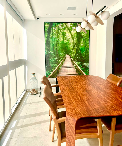 Projeto de moldura feita pela Moldura Minuto Vila Mariana
